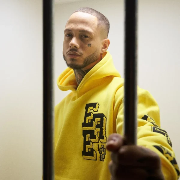 Ere Studios Locked Up Zipper Hoodie Gelb (2)