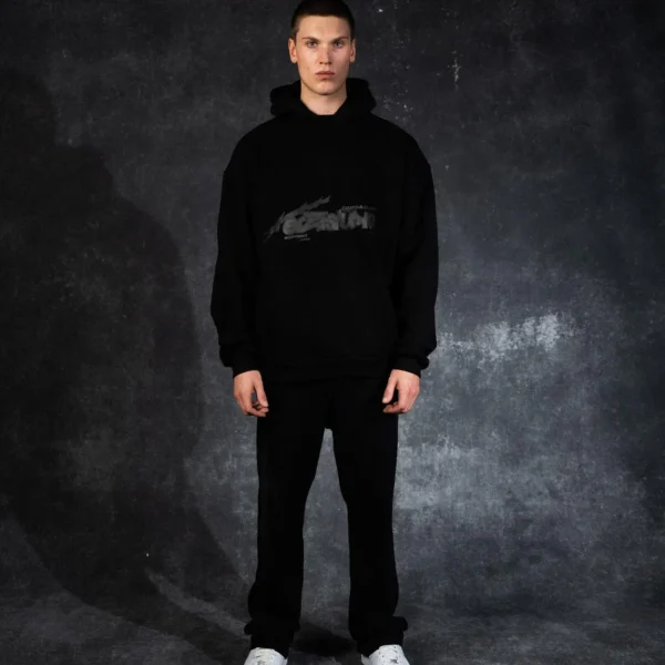 Ere Studios Midnight Trackie Tracksuit Schwarz (1)