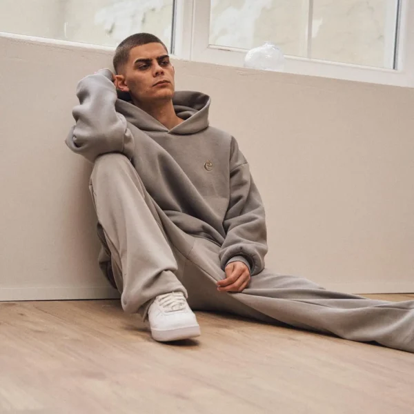 Ere Studios Neue Doppelschicht Tracksuit Formel Grau (1)